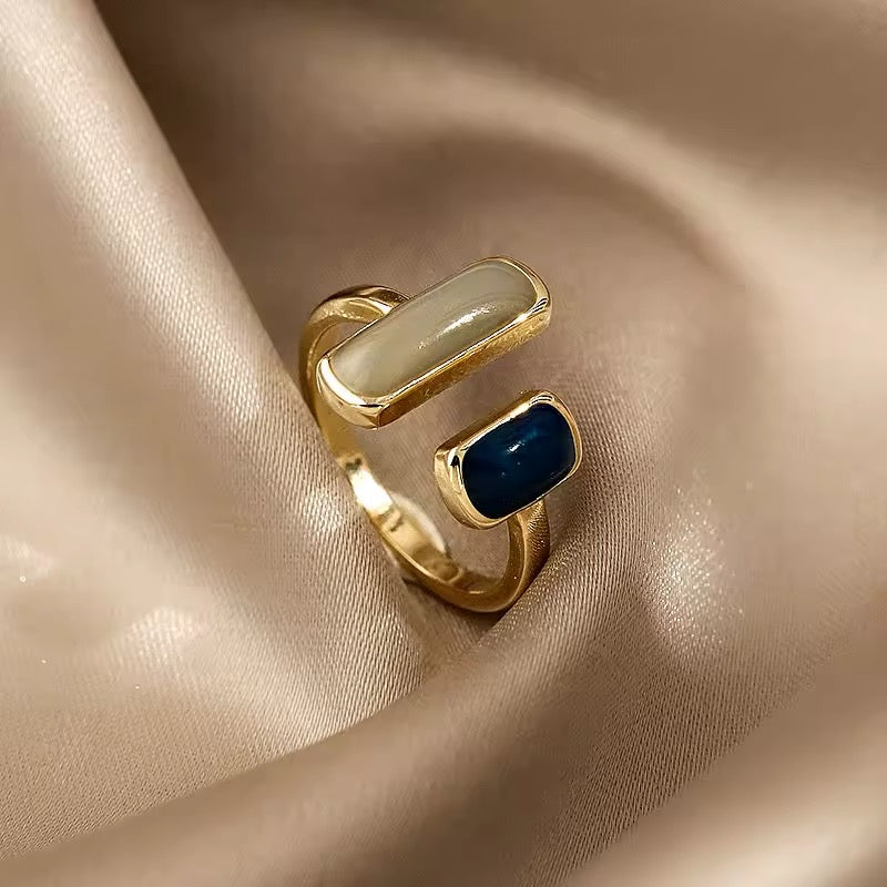 Geometric Metal Ring