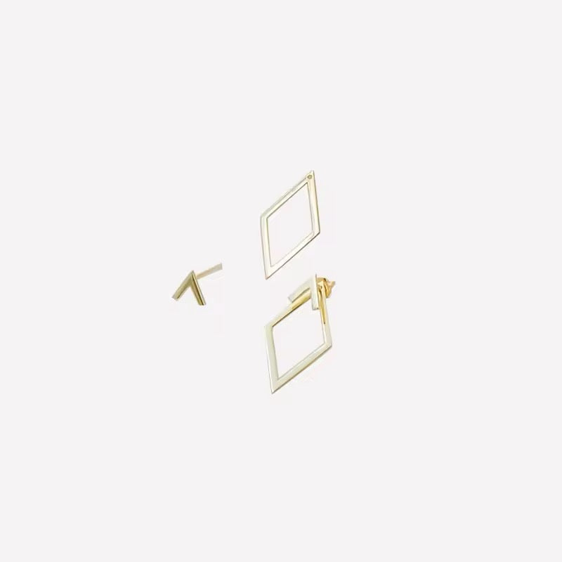 Minimalist Square Earrings