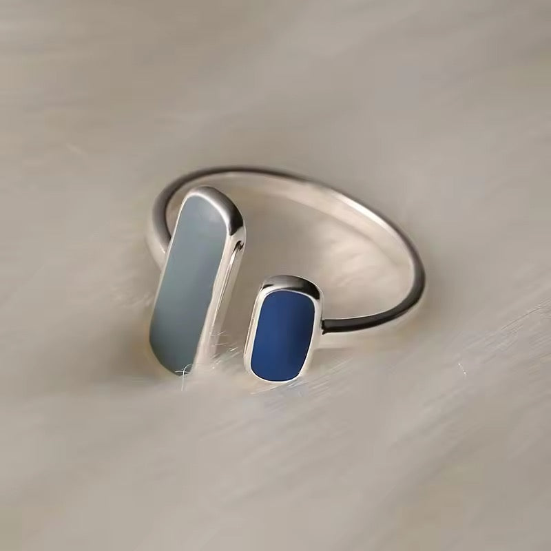 Geometric Metal Ring