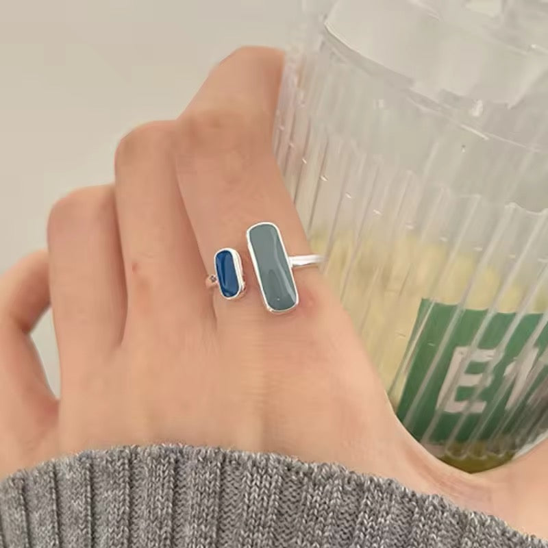Geometric Metal Ring