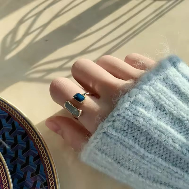 Geometric Metal Ring