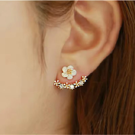 Double Sided Stud Earrings