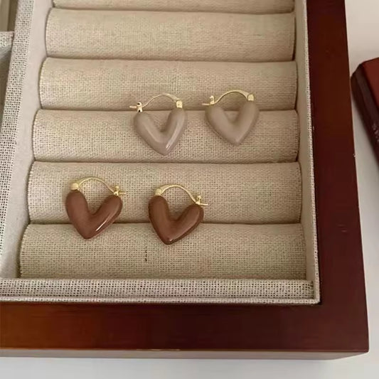 Romantic Enamel Earrings
