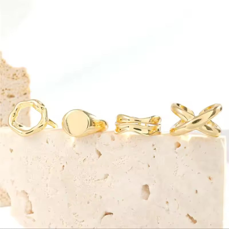 Set of 6 - Adjustable Ring Set