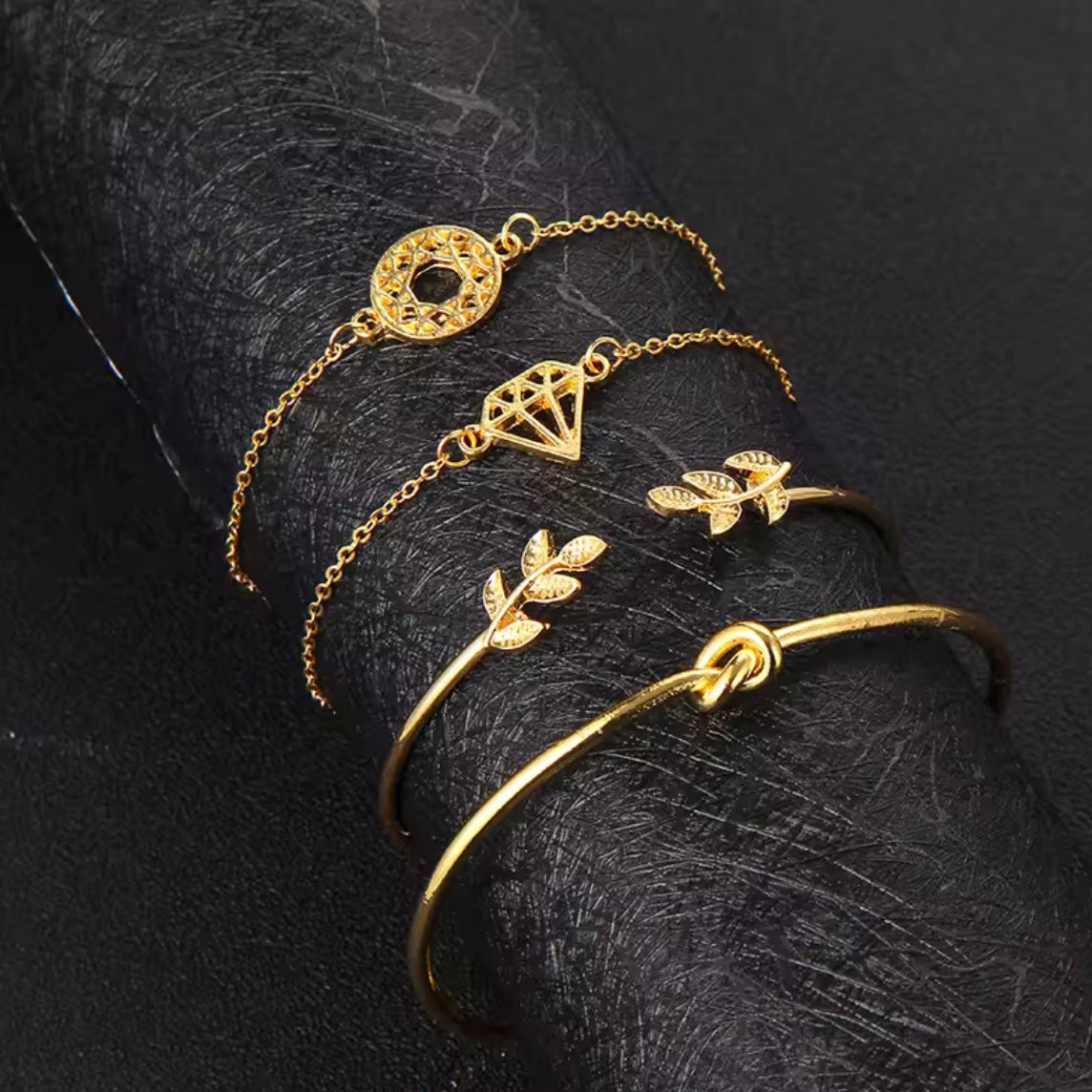 Set of Four - Charm Bracelets