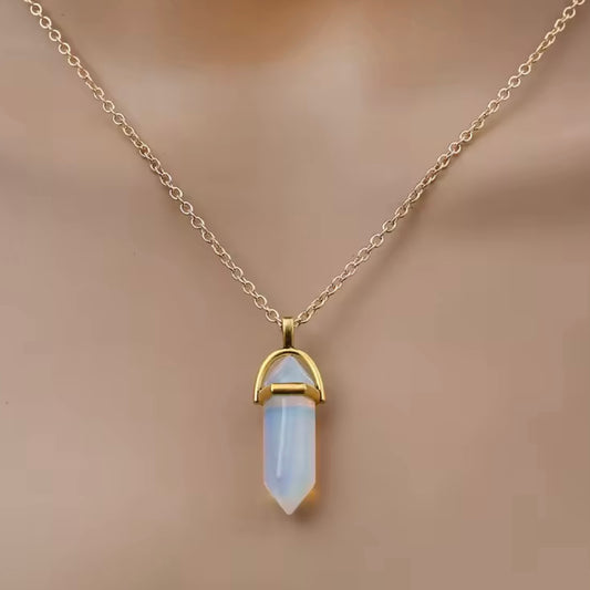 Crystal Opal Necklace