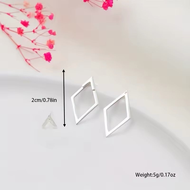 Minimalist Square Earrings